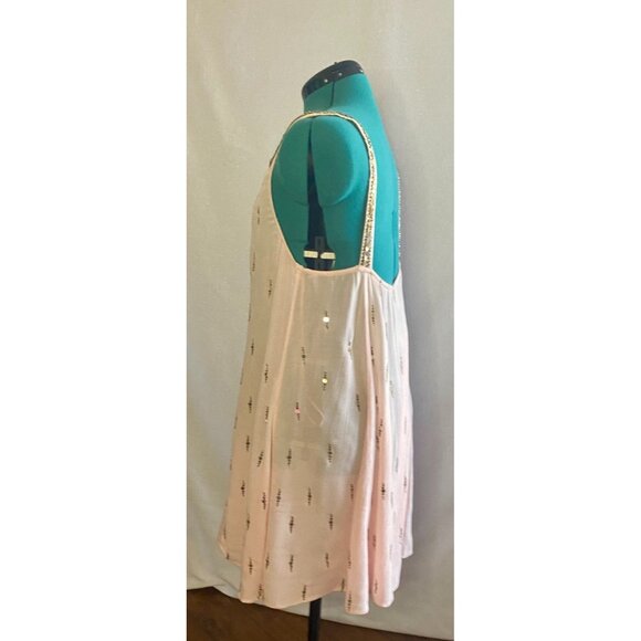 NWT Intimately Free People pink sequin dress. Size large. - Picture 3 of 4